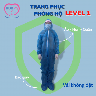 TRANG PHỤC PHÒNG HỘ LEVEL 1